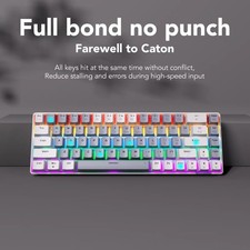 Silent Keyboard and Mouse Set Ergonomic Keyboard Universal for laptop/Mac picture