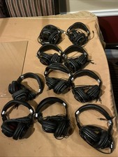 Plantronics Audio 655 Wired Headset W Microphone Lot Of 10 Tested Works picture