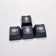 Replacement OEM R1 Keycaps Translucent Direction Keycap For Mechanical Keyboard picture