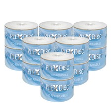 600 PC PlexDisc 52X 700 MB 80 MIN CD-R White Inkjet Hub Printable Disc 631-210 picture
