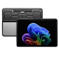 For Microsoft Surface Pro 12-inch 2025 Case Poetic with Back Pen Holder Black picture