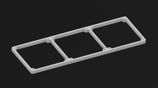 Set of 360mm Radiator Fan Spacer | Fits 3x 120mm Fans picture