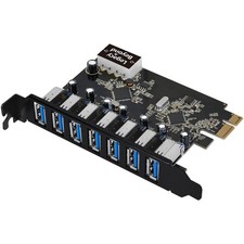 SIIG USB 3.0 7-Port Ext PCIe Host Adapter picture