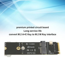 M.2 A+E Key to M.2 M Key Card Durable Stable M.2 A+E Key to M.2 M Key SSD Riser picture