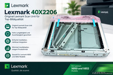Genuine Lexmark 40X2206 SVC Scan Unit Scanner Unit for X850, X852, X854e NEW picture