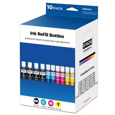Compatible for EPT502 Ink Refill Bottles Eco Tank ET-2850 3850 (10 Bottles) picture
