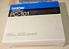 Genuine OEM Brother Black Fax Cartridge PC-101/ New picture