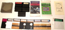 Texas Instruments TI 99/4A Software & Games Lot - Cartridges & Floppy Diskettes picture