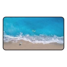 Beach Desk Pad Protector, Desk Mat, Laptop Desk Pad, Computer Desk Mat picture