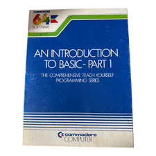 Commodore 64 Software An Introduction to BASIC - Part 1 Cassette picture