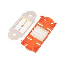 Fiber Optic Splice Tray with 24 48 Ports ABS Material FTTH Fiber Optic Splici... picture