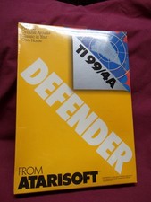 NEW TI-99/4A TI-99/4 TI99 DEFENDER Atarisoft Factory Sealed Module CARTRIDGE NOS picture