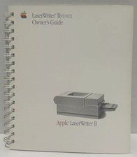 Macintosh LaserWriter IINT/NTX Owner’s Guide 1988 Apple Collector Vintage picture