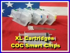 Compatible Refillable XL Cartridges For Printers That use The LC-3017, LC-3019 picture