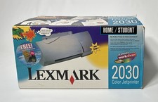 Vintage NOS Lexmark Color Jet Printer Model 2030 - New & Unused picture