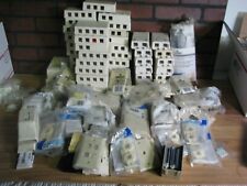 Very Large Lot Plugs Jacks Wall Plate......... New and Used picture
