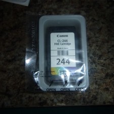 Canon CL-244 Color Ink Cartridge Genuine Sealed 244 New picture