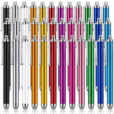 36 Pack Fiber Tip Stylus Pens for Universal Touch Screens - 12 Vibrant Colors picture