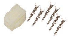 6-Pin 4.2mm 5557,5559 male connector housing socket crimp terminal part 20 set picture