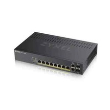 Zyxel GS1920-8HPV2 8-Port Gigabit Smart Managed PoE+ Switch 130W NebulaFlex Clou picture