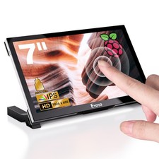 7 Inch 1024×600 Touchscreen for Raspberry Pi 3/4/5 Mini Monitor HDMI LCD Display picture