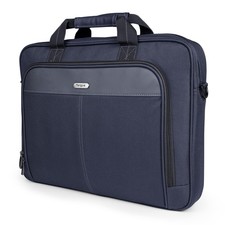 Targus 15-16 Inch Classic Slim Laptop Bag, Blue - Ergonomic 16 inch, picture