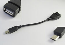 10pcs Micro 5 pin USB Male to USB Female Host OTG Adapter Cable Cellphone Tablet picture