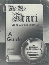 DE RE Atari Programming Giude 800/XL/XE NEW Software Developer Manual picture