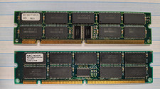 2 x 128mb Registered Buffered PC100 168 pin DIMMs NEC Samsung Vintage Untested picture