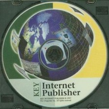 Key Internet Publisher PC CD graphic design webpage site images special effects picture