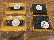 LOT of 4 - Zebra 2000 Performance Wax Ribbon Cartridge  02000CT11007 110mmx74m picture