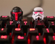 Handmade Star Wars The Mandalorian Storm Troops Resin Keycap Mechanical Keyboard picture