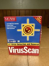 McAfee Virus Scan CD rom Win 98 95, NT workstation, 3.1, DOS, & OS/2 NEW SEALED picture