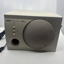 Yamaha YST-MSW10 Powered  Multimedia Subwoofer Deep Base 25 Watts White picture