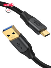 CableCreation USB C to A Cable 5FT, 3.1 3.2 Gen2 5FT/1.5m, Black picture
