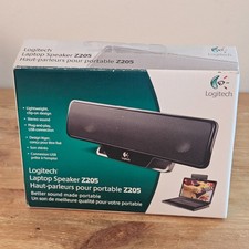 Logitech USB Laptop Clip-On Speaker Z205 - Black picture