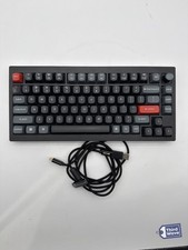 Keychron V1 Ultra 8K Wireless Mechanical Keyboard Red Linear RGB Black (1) picture