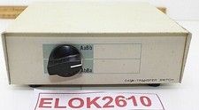 Data Transfer Switch Box 2 Way AB Computer Ports 25 Pin Vintage picture