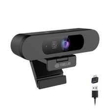 TOALLIN 4K webcam AI Tracking Auto-Framing,fixed focu 5X Adjustable Zoom 92° FOV picture
