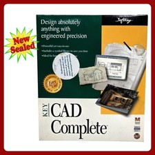 Key CAD Complete PC Mac Software CD-ROM Vintage Sealed 1994 Design Drafting Tool picture