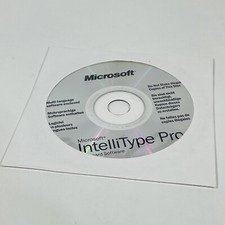 Microsoft IntelliType Pro Keyboard Software CD picture