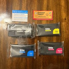 936XL Ink Cartridges Combo Pack Compatible with HP 936 Hield Yield 4 Pack picture