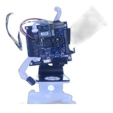Industrial Embedded Controller PCB Board Assembly with Ribbon Cables Used picture