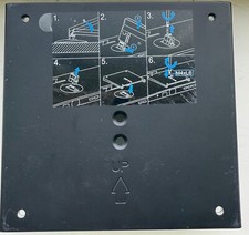 HP VESA mount adapter for HP Z24f G3 monitors, supports VESA 75/100 standards picture