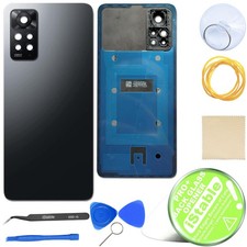 Battery Cover Set For Xiaomi Redmi Note 11 Pro 5G Back Glass with Camera Lens picture
