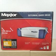 Maxtor 40GB External Hard Drive 3000 LS Personal Storage G01J040- Factory SEALED picture