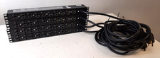 Lot of (4) APC AP9564 Basic Rack PDU 1U Rackmount Power Distribution Unit picture