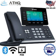 Yealink SIP-T54W 16-Line Color VoIP Phone Bluetooth WiFi Gigabit PoE No PSU NEW picture
