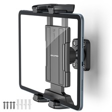 OHLPRO Universal Tablet Wall Mount Holder for Drilled Base without Arm, Black picture