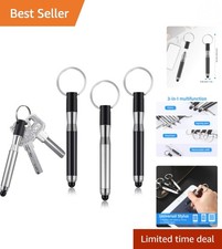 4-Pack Mini Stylus Pens with Keychain - Stylish Capacitive Tips for Touchscreens picture